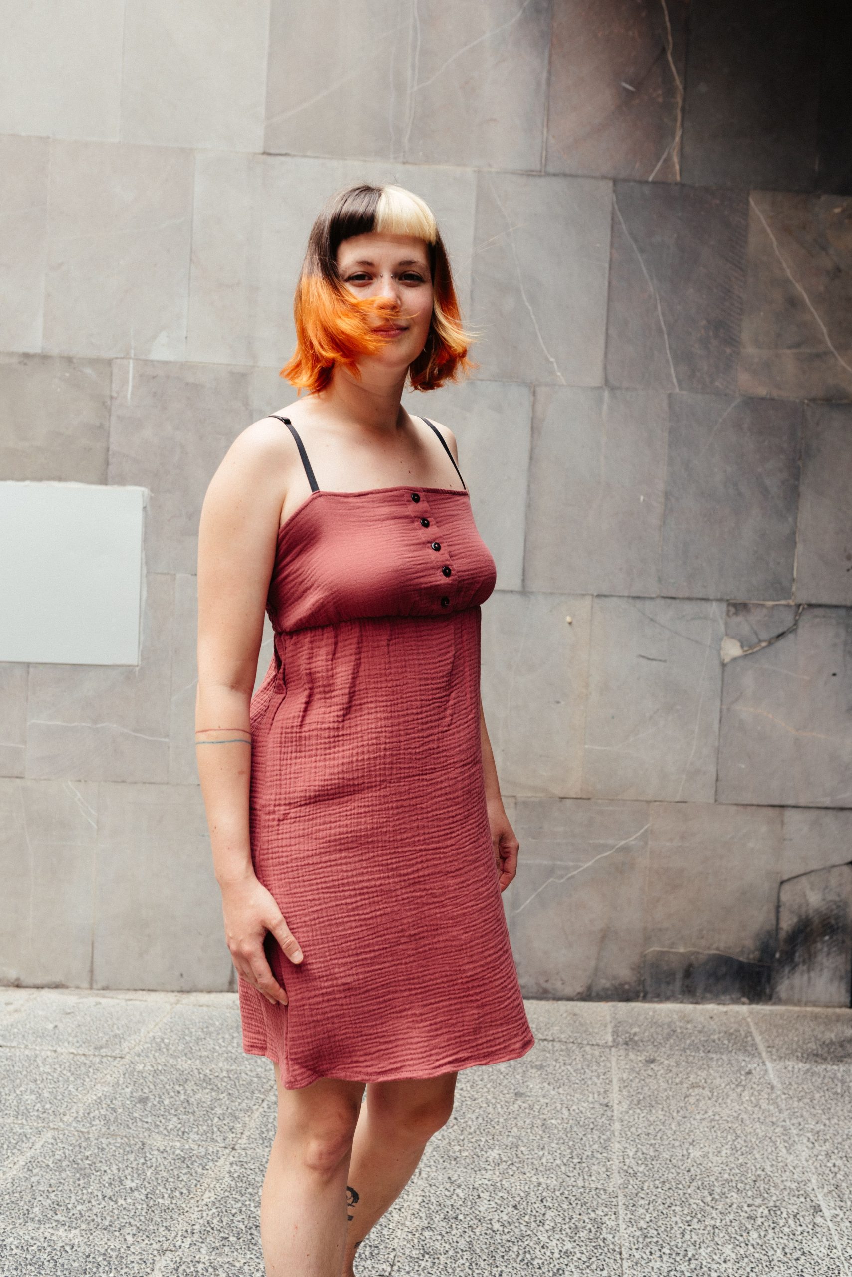 Vestido Button ▼ Rosa
