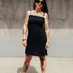 Vestido Button ▼  Negro