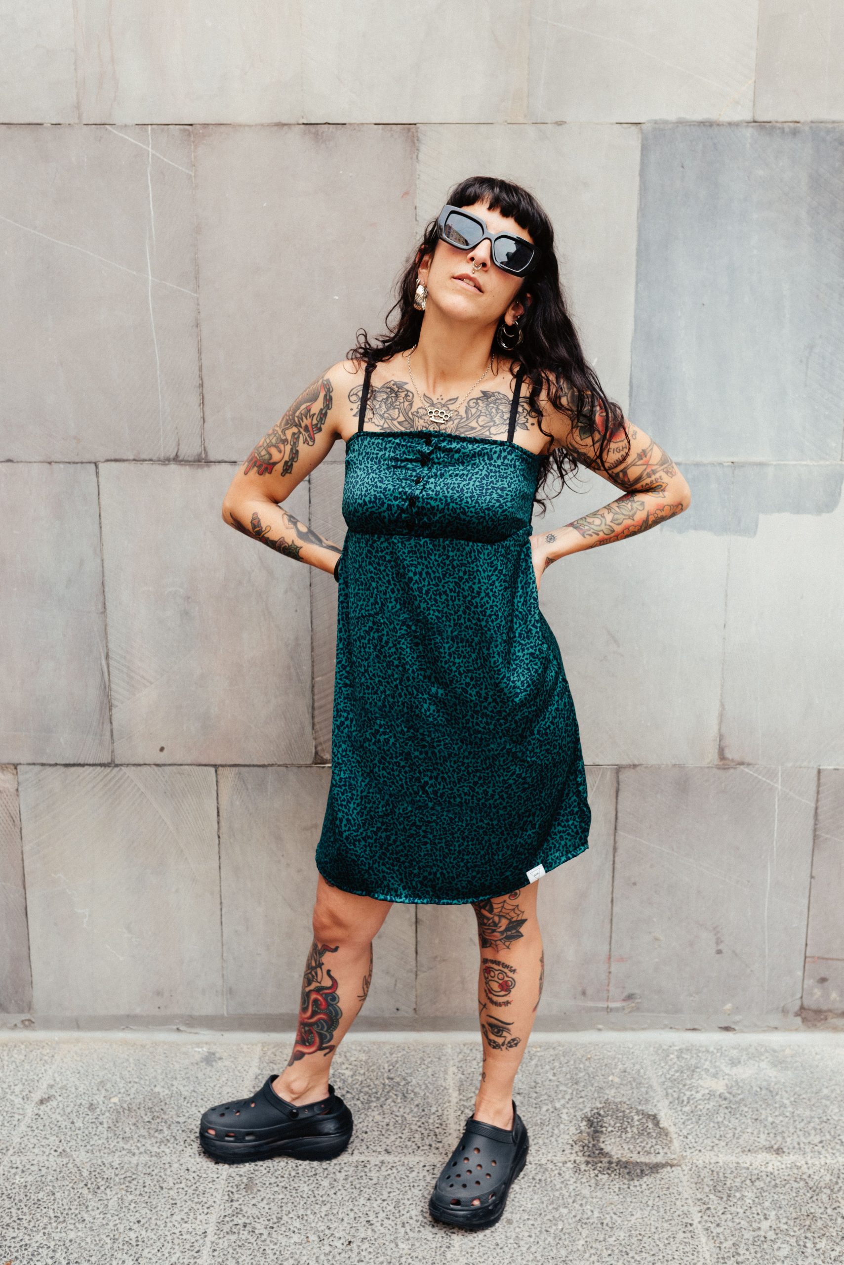 Vestido Button ▼ Green