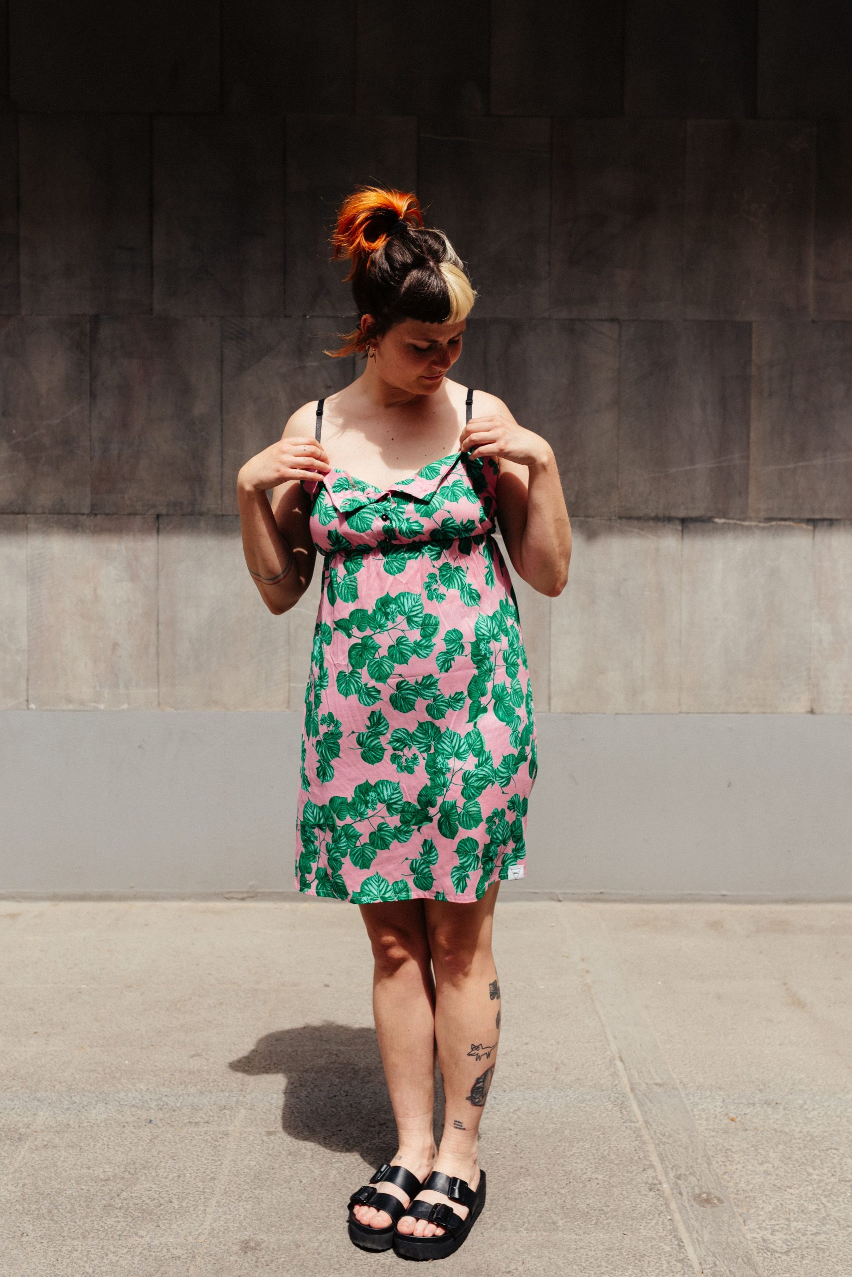 Vestido Button ▼ Tropical