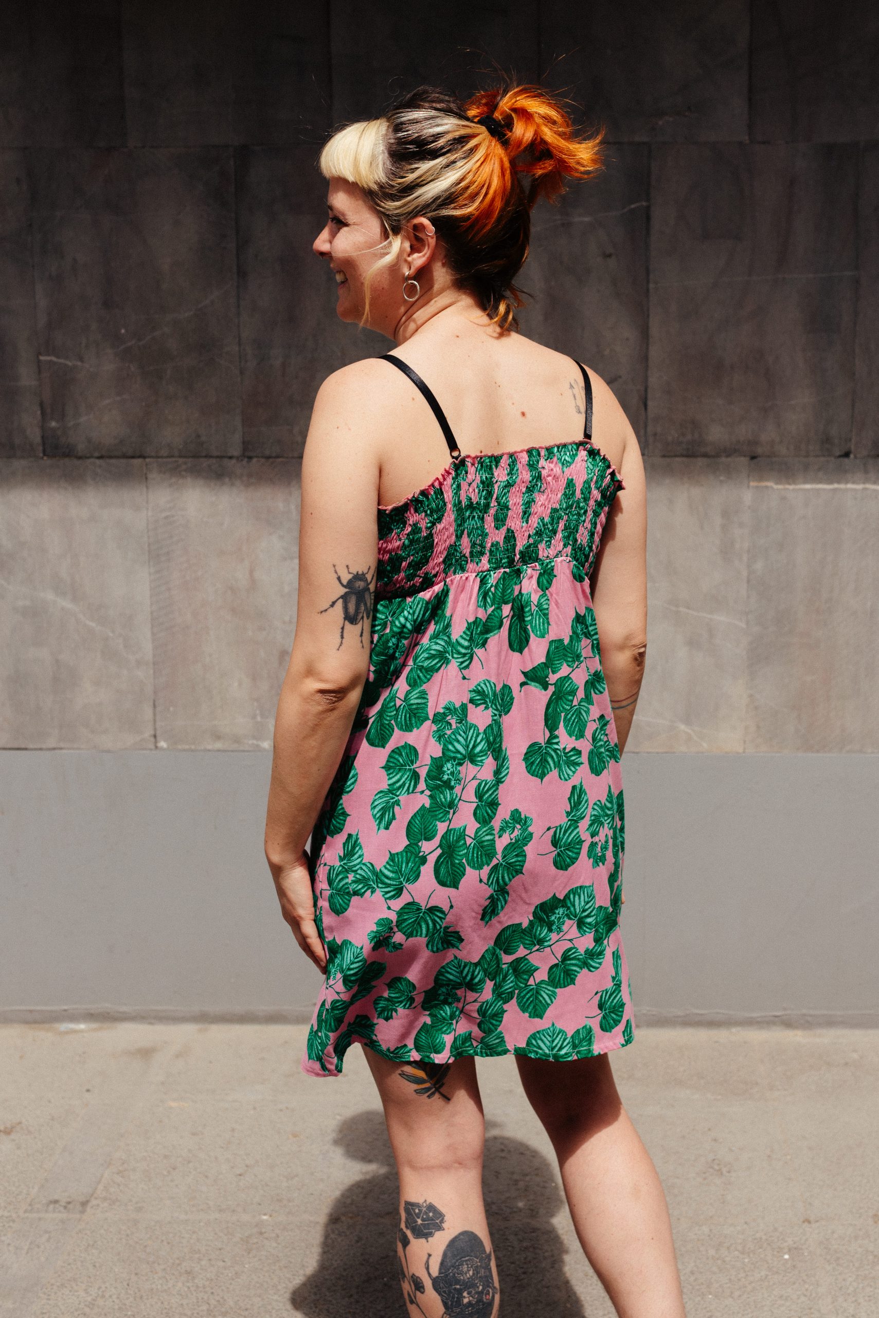 Vestido Button ▼ Tropical