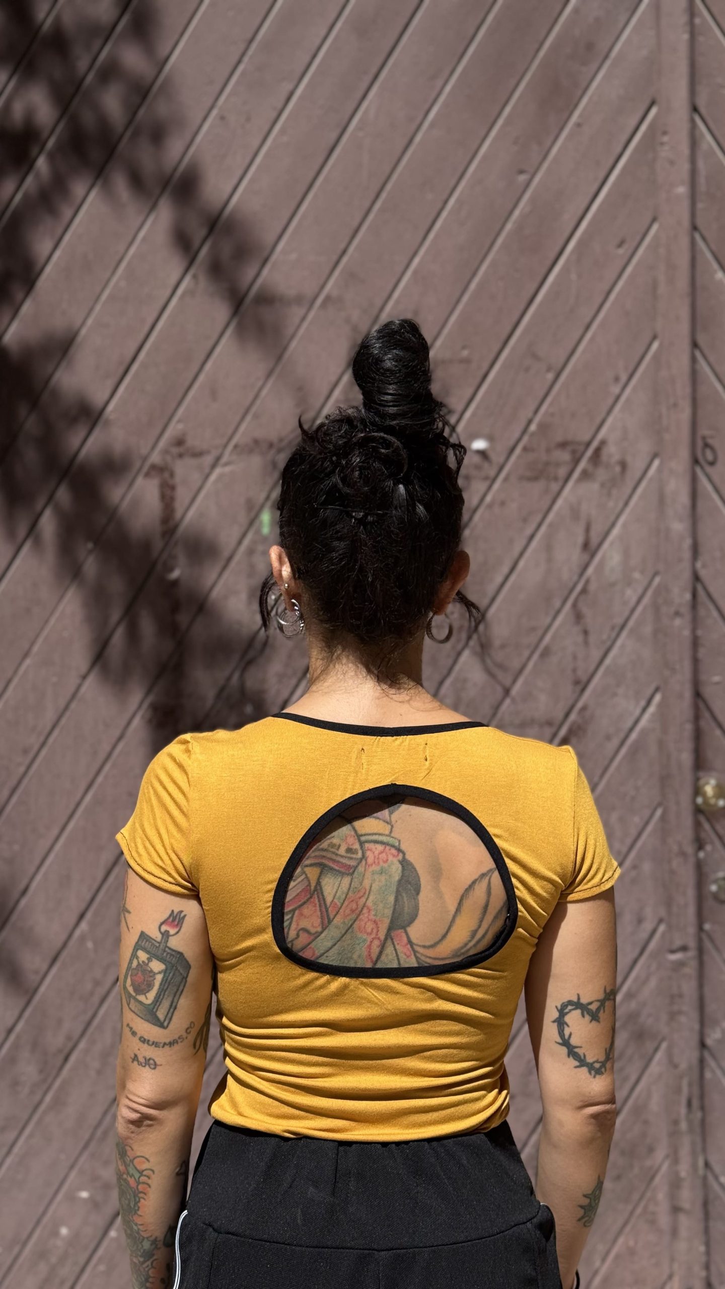 CAMISETA BASICA ▼ MOSTAZA